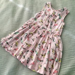 Sweet Birdie Pink Cotton Dress